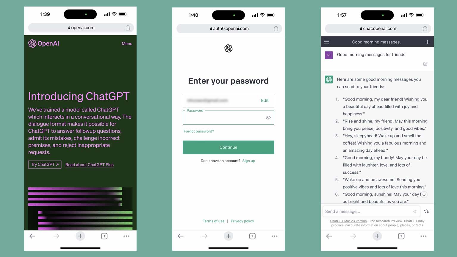 How to Use ChatGPT on iPhone and Android Phone
