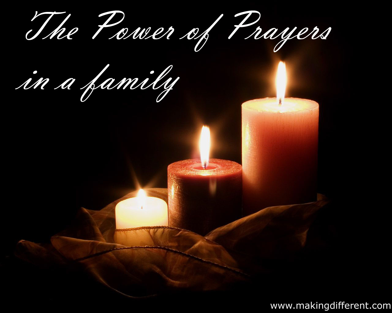 The Power of prayers in a family